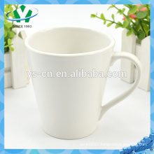 Ceramic white plain white ceramic coffee mugs